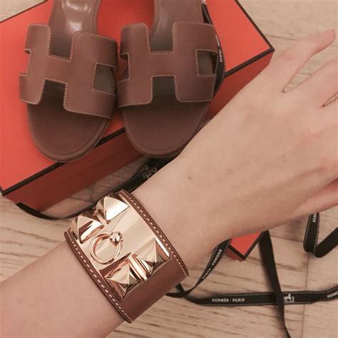 rose gold black hermes cdc|Collier de chien bracelet, small model .